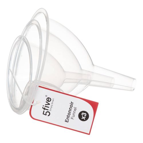 Lot De 3 Entonnoirs En Plastique