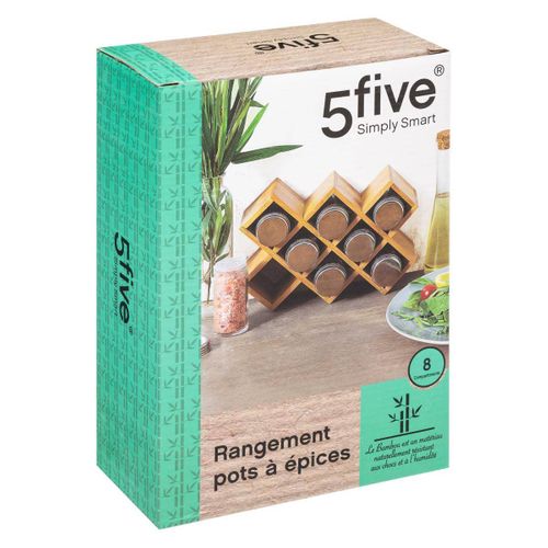 Rack à Épices Support Pour 8 Pots