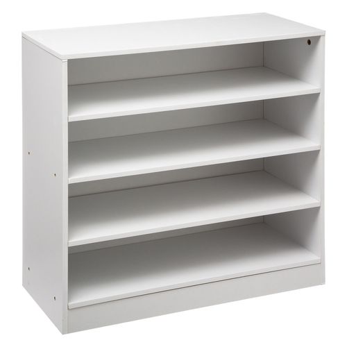 Meuble À Chaussures Design Ellie - L. 67 X H. 68 Cm - Blanc