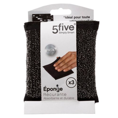 Lot De 2 Éponges En Inox