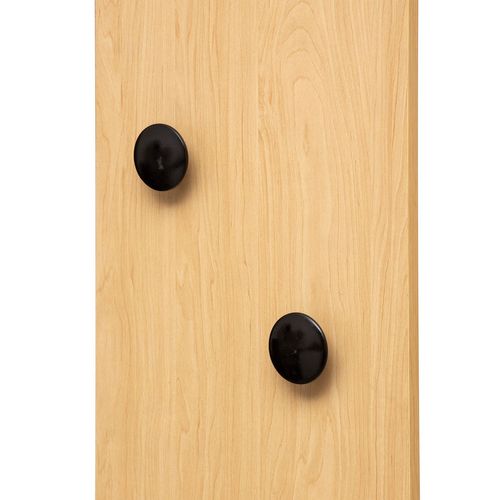 Portant À Vêtement Design Scandinave Silo - L. 102 X H. 165 Cm - Noir