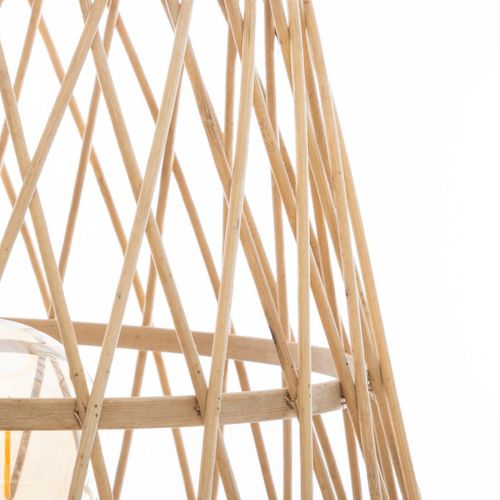 Lampadaire En Bambou Ritual - H. 76 Cm - Beige
