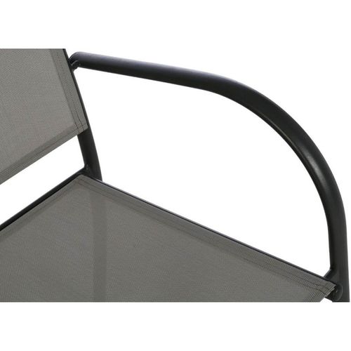 Fauteuil Empilable Piazza Hespéride Galet/graphite
