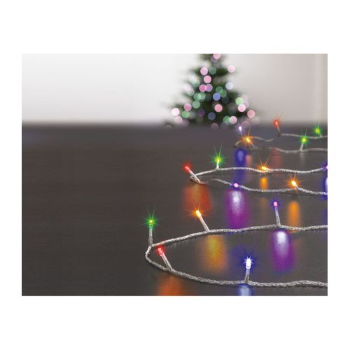 Guirlande Lumineuse Extérieur 10 Mètres 100 LED Multicolore 8 Jeux De Lumière