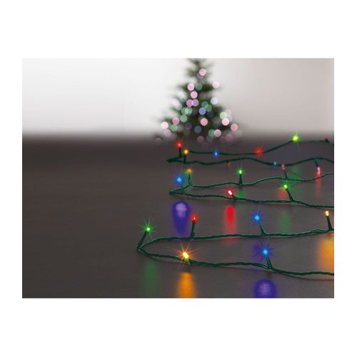 Guirlande Lumineuseextérieur 10 Mètres 100 LED Multicolore 8 Jeux De Lumière