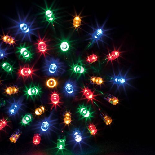 Guirlande Lumineuseextérieur 10 Mètres 100 LED Multicolore 8 Jeux De Lumière