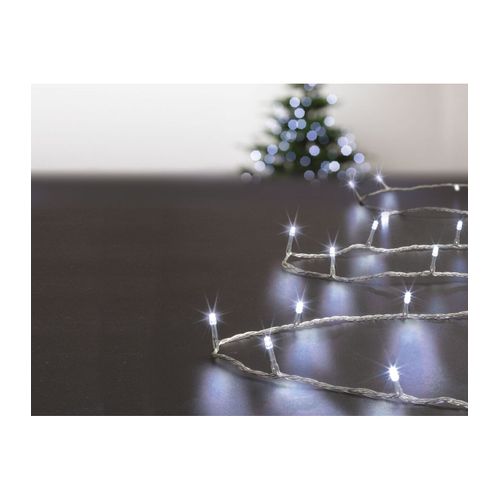 Guirlande Lumineuse Extérieur 10 Mètres 100 LED Blanc Froid 8 Jeux De Lumière