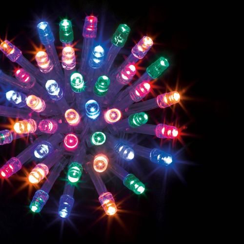 Guirlande Lumineuse Extérieur 30 M 300 LED Multicolore Et 8 Jeux De Lumière