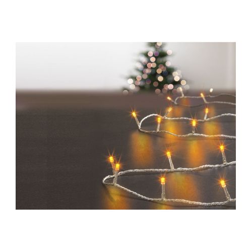 Guirlande Lumineuse Extérieur 30 M 300 LED Blanc Chaud Et 8 Jeux De Lumière