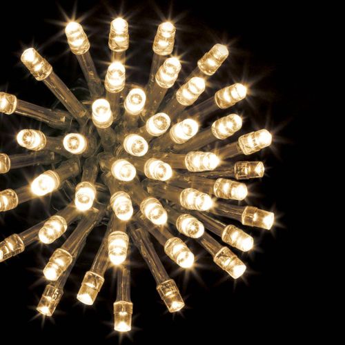 Guirlande Lumineuse Extérieur 30 M 300 LED Blanc Chaud Et 8 Jeux De Lumière