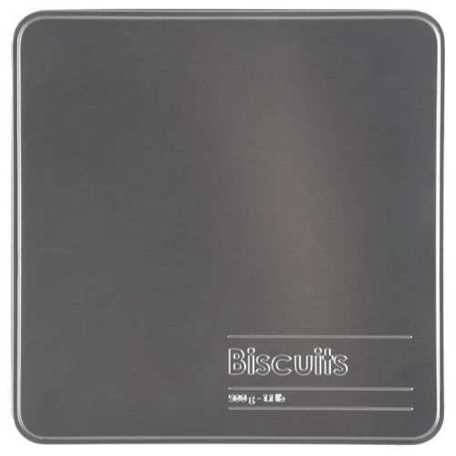 Boîte Biscuits Métal Noir Black Edition