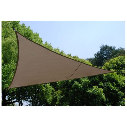 Voile D'ombrage Triangulaire - Toile Solaire 2 X 2 X 2 M - Taupe