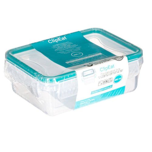 Boîte De Conservation Plastique 049l Clipeat