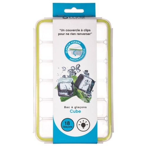 Bac à Glaçons Bleu Artic Avec Couvercle