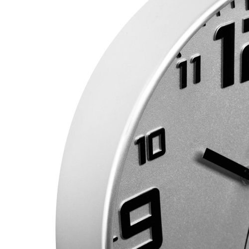 Pendule Murale Silencieuse Best Argent D 30 Cm