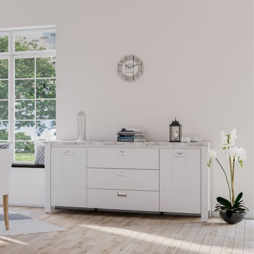 Orchidée H 115 cm  Blanc