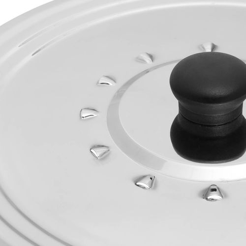 Couvercle De Cuisson En Inox "universel" 26/28/30cm Argent