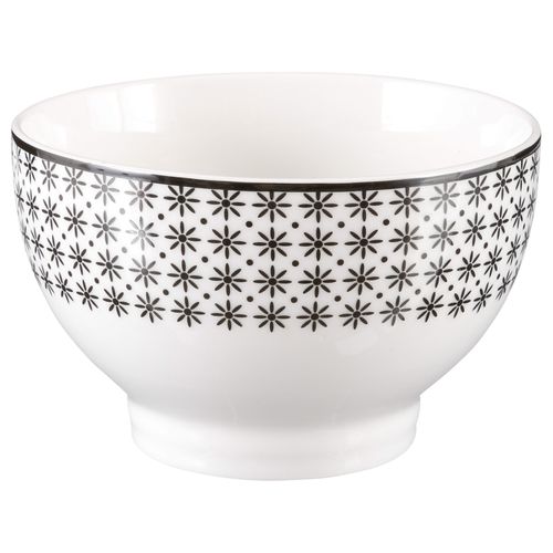 Bol 53cl assorti BOHEMIA Noir / Blanc