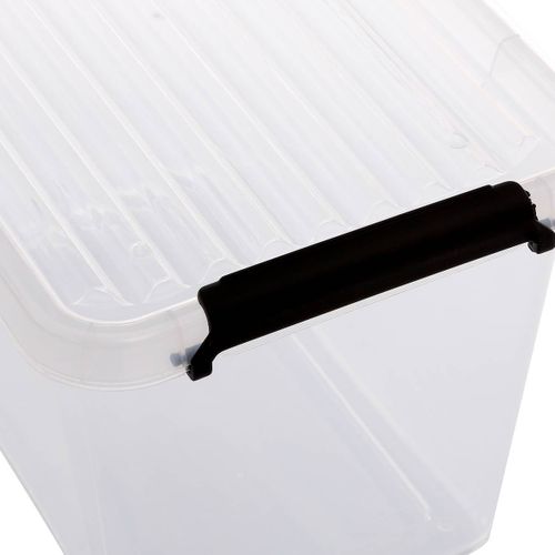 Boîte En Plastique Transparente 65l Clip N' Box