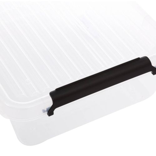 Boîte En Plastique Transparente 85l Clip N' Box