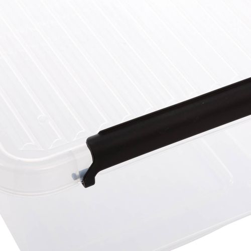 Boîte En Plastique Transparente 125l Clip N' Box