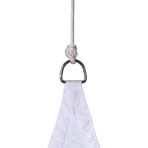 Toile Solaire 4x4x4m Curacao Blanc Hespéride