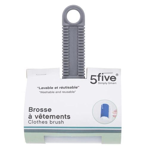 Brosse à Vêtements Adhésive "lavable" 17cm Bleu