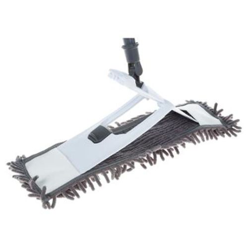 Balai Télescopique "microfibre Chenille" 163cm Gris