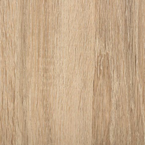 Meuble De Rangement 6 Cases Et 3 Portes Effet Chêne Naturel H 95 Cm