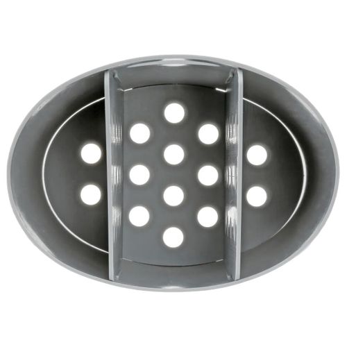 Égouttoir à Couverts "3 Compartiments" 14cm Gris