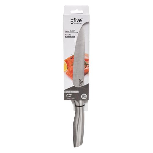 Couteau De Chef Inox - Lame 21cm Silver Précision