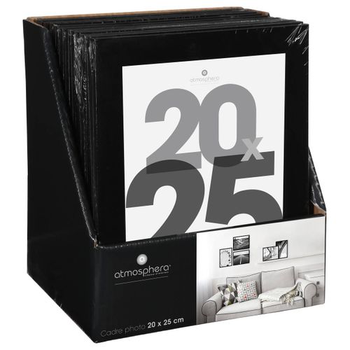 Cadre Photo Noir Pour Photo 20 X 25 Cm