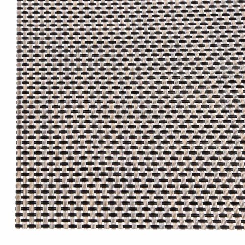 Set De Table "maoli" 35x50cm Noir et Naturel