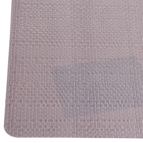 Set De Table "relief Natural" 28x43cm Gris Clair