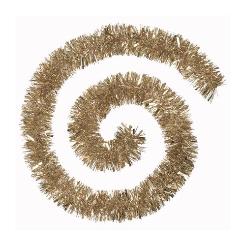 Guirlande De Noël Large 10 Cm Or Longueur 2 Mètres