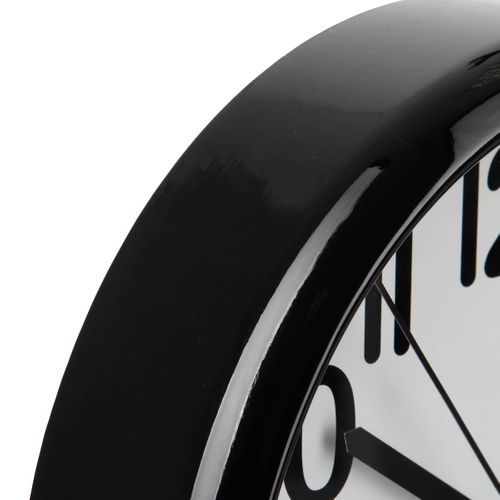 Pendule Murale Bord Arrondi D 22 Cm