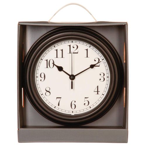 Pendule Murale Contour Moulure D 22 Cm