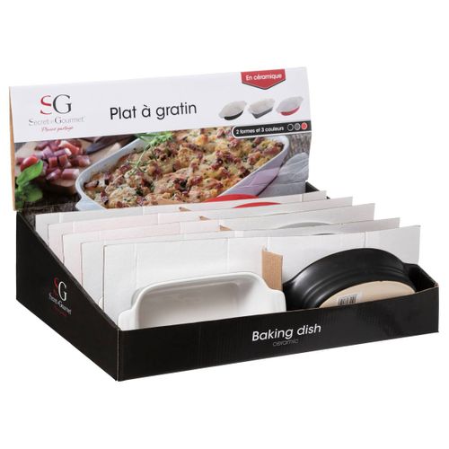 Plat Oval Rectangulaire 22x11.5x5cm Faïence