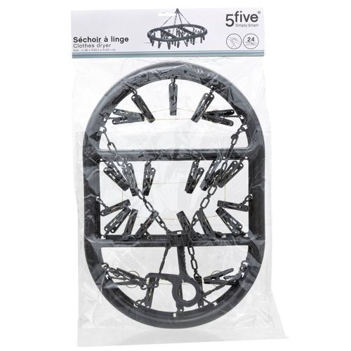 Séchoir à Accrocher Oval 24 Pinces