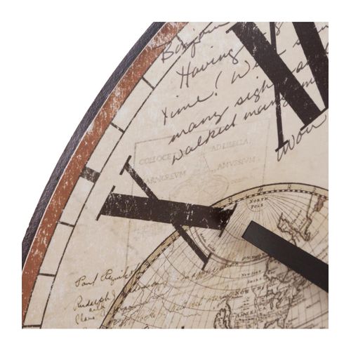 Pendule Murale En Bois D 28 Cm