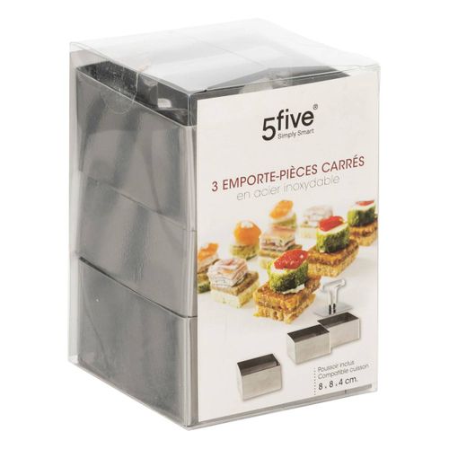 Lot De 3 Formes Rondes/carrées