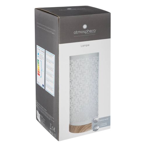 Lampe à Poser Tactile En Métal Ajouré H 28 Cm