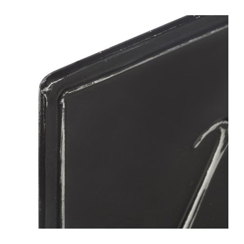 Décoration Murale En Métal Vieilli Et Rétro Texte En Relief 78 X 18 Cm