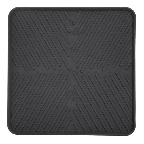 Tapis Egouttoir Fond D'évier "néo" 30x30cm Gris