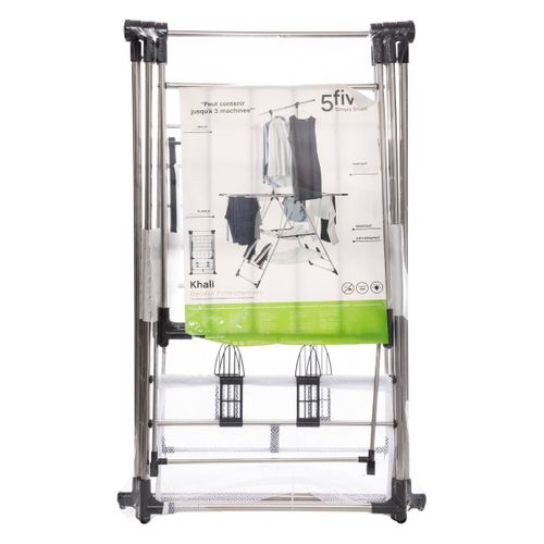 Étendoir à Linge Pliant Tour 16m Khali