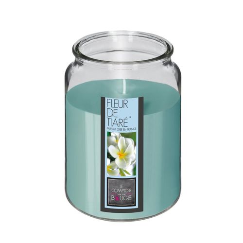 Bougie Parfumée Fleur De Tiaré 510 G Pot En Verre