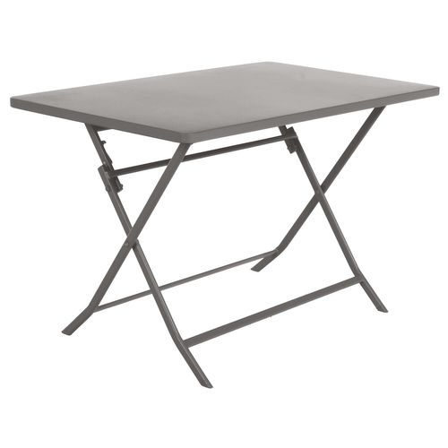 Table Pliante Rectangulaire Greensboro - 4 Places - Marron Tonka
