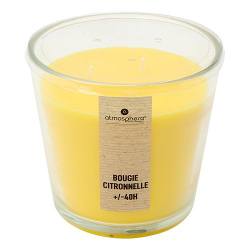 Bougie 3 mèches 500g NINA Citronelle