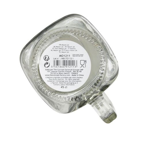 Mason Jar 45cl En Verre  Mo1211