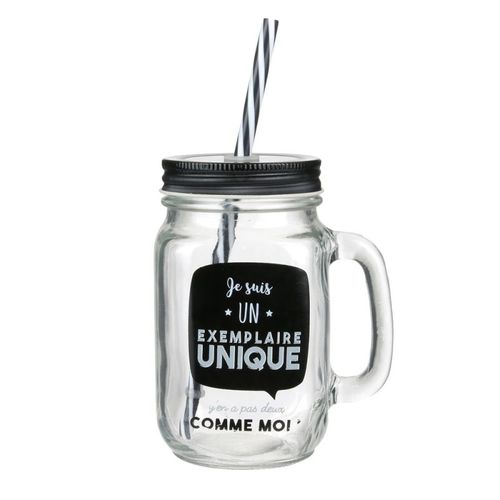 Mason Jar 45cl En Verre  Mo1211